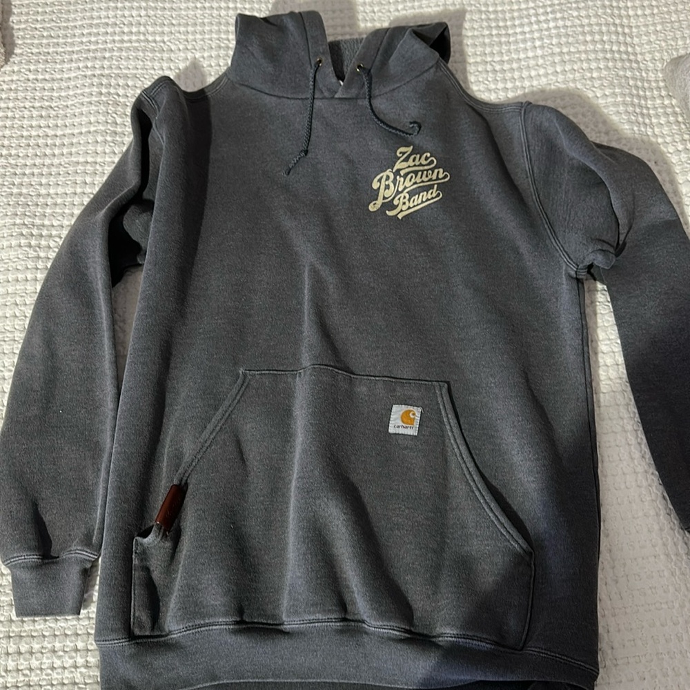 Carhartt Charcoal Gray Zac Brown Band Pullover Hoodie